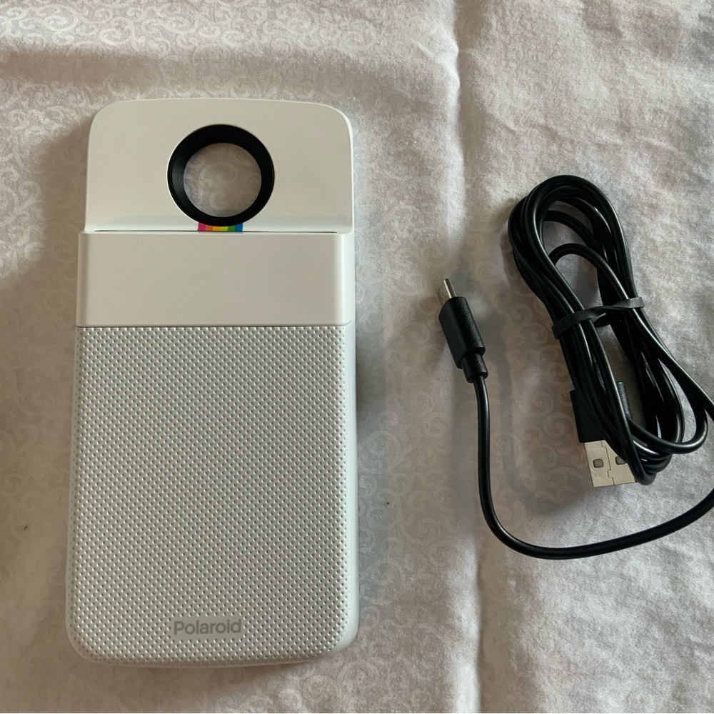 Polaroid Insta Share Printer Zink Zero Ink White